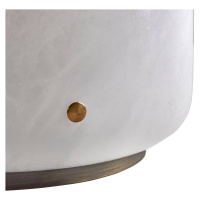 Carpyen Stolní lampa LED Capsule v alabastru Výška 25,2 cm