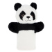 KEEL TOYS - SE3076-5 Keeleco Panda - eko plyšový maňásek na ruku 27 cm