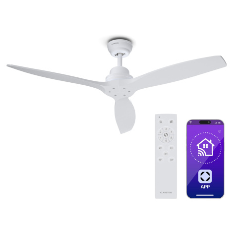 Klarstein Santa Elena Smart 52" stropní ventilátor| 10260 m³/h, 6 nastavení rychlosti, dálkové o