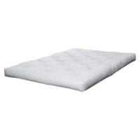 Bílá středně tvrdá futonová matrace 160x200 cm Coco Natural – Karup Design