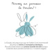 Doudou et Compagnie Paris Doudou králíček s muchláčkem modrá 25 cm