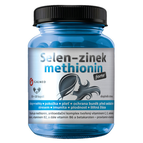 Galmed Selen-Zinek-Methionin forte 50+10 kapslí