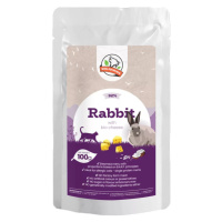 Farkaskonyha králičí dušené menu pro kočky 100 g
