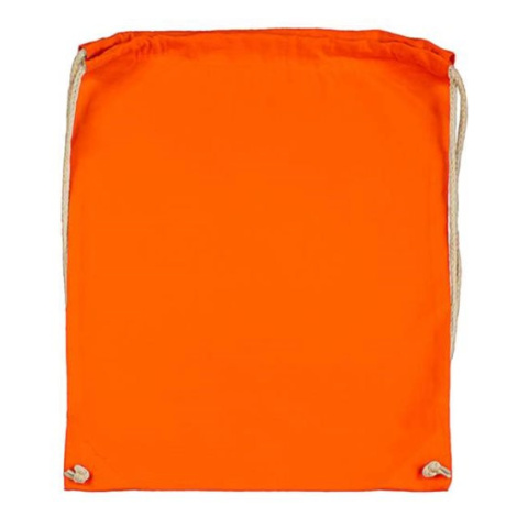 Bavlněný batoh k domalování - barva oranžová PRIMO