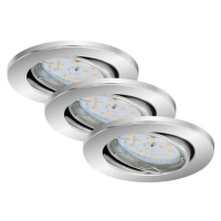 Briloner Briloner 7219-038-SADA 3xLED Stmívatelné koupelnové svítidlo 1xGU10/5W/230V IP23