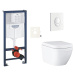 Závěsný wc set do lehkých stěn / předstěnová montáž Grohe Euro Ceramic SIKOGRSEUSASH0