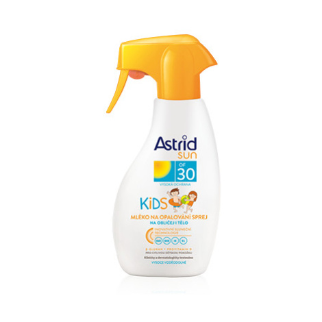 ASTRID SUN Dětské mléko na opalování spray SPF30 200 ml