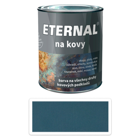 ETERNAL Na kovy - antikorozní barva na kov 0.7 l Zelená 406