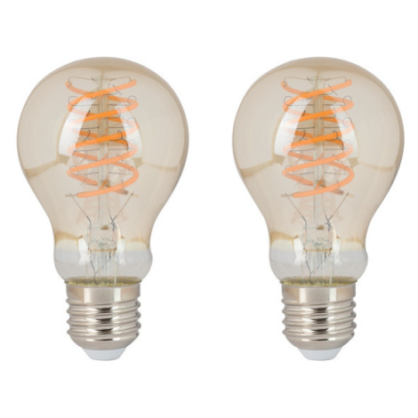 Zigbee 3.0 Smart Home Sada filamentových LED žárovek, 2dílná, spirála Livarno