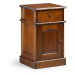 Estila Koloniální luxusní příruční stolek M-VINTAGE z masivního mahagonového dřeva se zásuvkou a