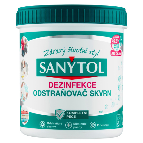 Dezinfekční odstraňovač skvrn Sanytol - 450 g