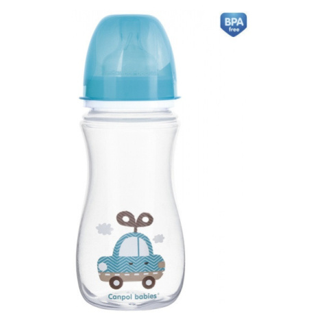 Canpol Babies Kojenecká lahev se širokým hrdlem EXOTIC ANIMALS 240 ml