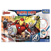 Oboustranné puzzle Avengers SUPER MAXI 24 dílků