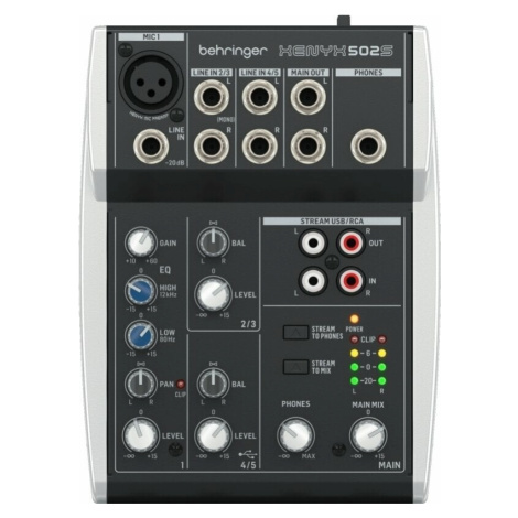 Behringer Xenyx 502S Analogový mixpult