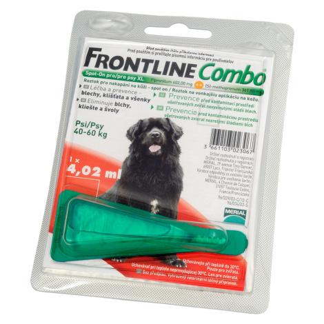 Frontline Combo Spot-On pro psy XL roztok pro nakapání na kůži - 1 x 4,02 ml APO