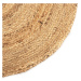Jutový koberec - rohožka | ALANA | juta kulatý | Ø 80 cm | 846880 Homla
