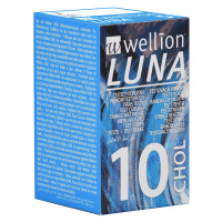Wellion LUNA testovací proužky cholesterol 10 ks