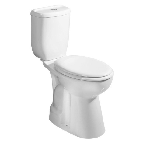 SAPHO - HANDICAP WC kombi zvýšený sedák, spodní odpad, bílá BD301.410.00