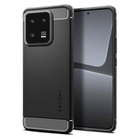 Spigen Rugged Armor silikonové pouzdro na Xiaomi 13 PRO Matte black