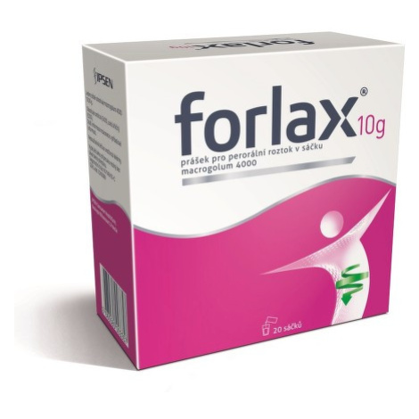 FORLAX 10G POR PLV SOL SCC 20