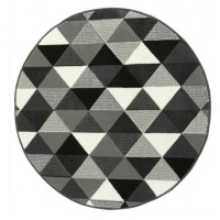 Koberec Luna 503430/56911 Trojúhelníky šedý