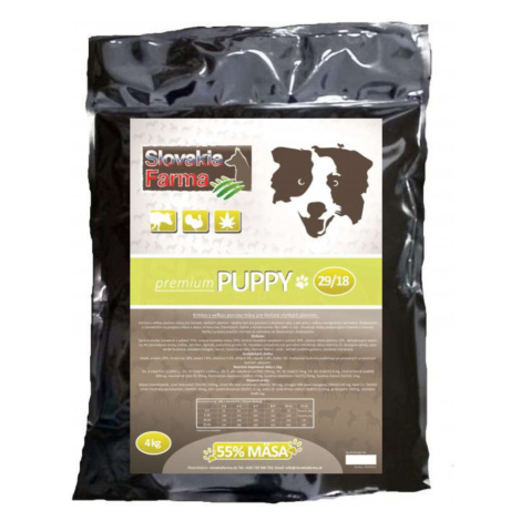 Granule Slovakia Farma Premium - Puppy 29/18 - 4 kg