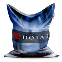 Sablio Sedací vak Classic DOTA 2 Modrá - 200x140 cm