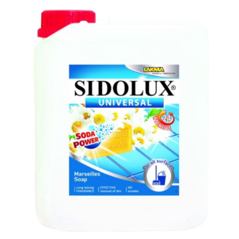 SIDOLUX Universal Soda Power s vůní Marseillské mýdlo 5 L