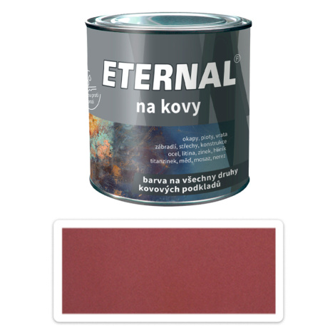 ETERNAL Na kovy - antikorozní barva na kov 0.35 l Červenohnědá 407
