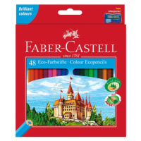 Pastelky Faber-Castell šestihranné, pap.krabička 48 barev