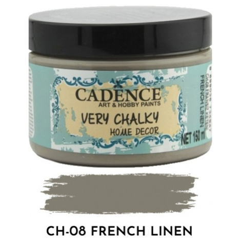 Křídová barva Cadence Very Chalky 150 ml - French linen hnědá francouzský len  Aladine