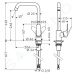 Hansgrohe 31821000 - Dřezová baterie Focus, EcoSmart, chrom