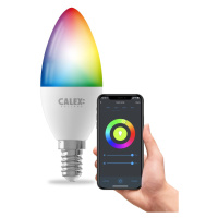 Calex Calex smart LED svíčka E14 B35 4,9W CCT RGB