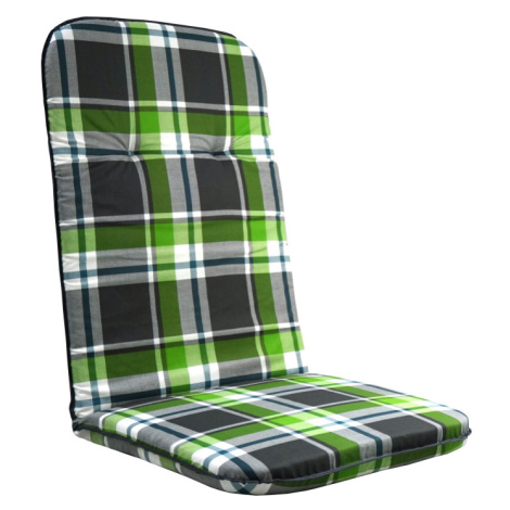 SCALA Polstr na vysokou židli, kostka, zelená sun garden