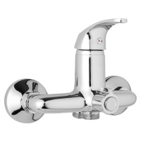 JB Sanitary SLIM A00 39 00 - Nástěnná umyvadlová a sprchová baterie 150 mm, otočný přepínač v tě