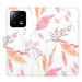 iSaprio flip pouzdro Ornamental Flowers pro Xiaomi 13