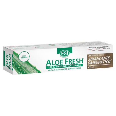 ESI Zubní pasta Homeopatic Whitening, Aloe Fresh 100 ml