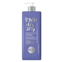 BBCOS Emphasis Blond Tech Effect Purple Blue Feeding Shampoo, 1000 ml