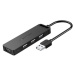 Vention 4-Port USB 2.0 Hub with Power Supply 1m Black