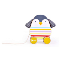 CLASSIC WORLD Dřevěný tahací tučňák