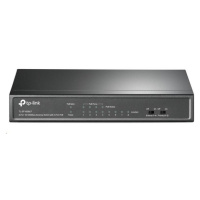 TP-Link switch TL-SF1008LP (8x100Mb/s, 4xPoE, 41W, fanless)