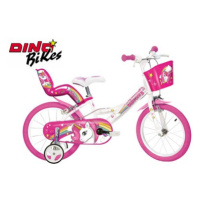 Dino Bikes Dětské kolo Jednorožec 14
