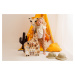 Montessori activity board Safari Žirafa Franka Varianta: Se stojanem - samostatně stojící