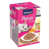 Vitakraft Cat mokré krmivo Poésie Création Multipack v omáčce 6 × 85g