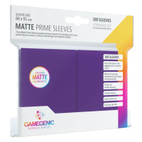 Gamegenic Matte Prime Sleeves Purple (100 obalů) - Obaly na karty