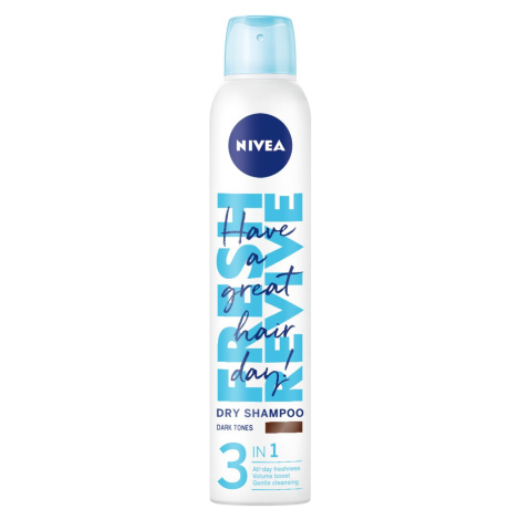 NIVEA DRY SHAMPOO 200ML suchý šampon TMAVÉ VLASY