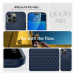 Spigen Liquid Air silikonové pouzdro na iPhone 14 PRO MAX 6.7" Navy blue