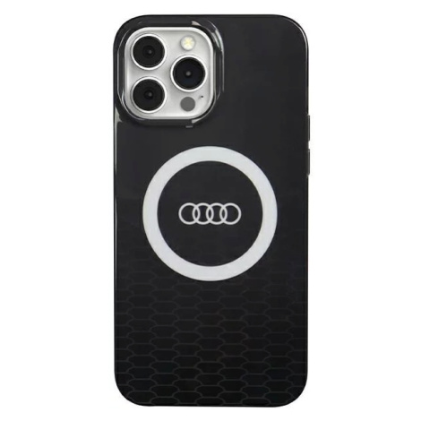 Kryt Audi IML Big Logo MagSafe Case iPhone 13 Pro 6.1" black hardcase AU-IMLMIP13P-Q5/D2-BK (AU-