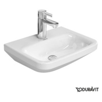 Umývátko Duravit Durastyle 45x33,5 cm otvor pro baterii uprostřed, bez přetoku 0708450000