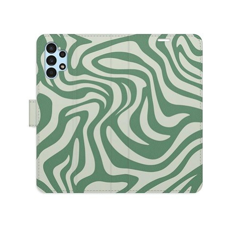 iSaprio Flip pouzdro Zebra Green 02 pro Samsung Galaxy A13 / A13 5G